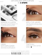 Nanolash DIY Eyelash Extensions sada na domácí prodloužení řas Classy 36 ks