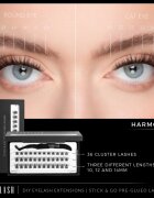 Nanolash DIY Eyelash Extensions sada na domácí prodloužení řas Harmony 36 ks