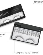 Nanolash DIY Eyelash Extensions trsové nalepovací řasy bez uzlíku Innocent 36 ks