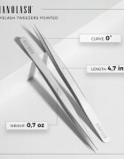 Nanolash Eyelash Tweezers Pointed pinzeta na řasy 1 ks