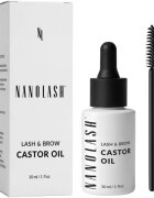Nanolash Lash & Brow Castor Oil ricinový olej lisovaný za studena na řasy a obočí 30 ml