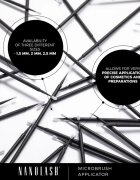 Nanolash Microbrush kartáček na řasy 2 mm 100 ks