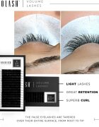 Nanolash Volume Lashes umělé řasy 0.05 D 6-13mm 1 ks