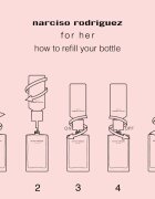 narciso rodriguez for her parfémovaná voda pro ženy náhradní náplň 150 ml