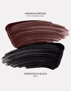 NARS Mini Notorious Mascara řasenka pro prodloužení natočení a objem odstín BLACK 4 g