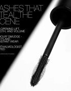 NARS Mini Notorious Mascara řasenka pro prodloužení natočení a objem odstín BLACK 4 g