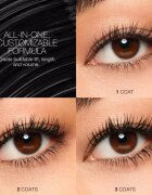 NARS Mini Notorious Mascara řasenka pro prodloužení natočení a objem odstín BLACK 4 g