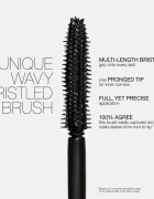 NARS Mini Notorious Mascara řasenka pro prodloužení natočení a objem odstín BLACK 4 g