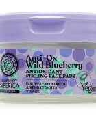 Natura Siberica Anti-Ox Wild Blueberry peelingové pleťové tamponky 20 ks