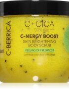 Natura Siberica C + CICA C - NERGY BOOST rozjasňující tělový peeling s vitaminem C 200 ml