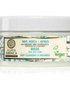 Natura Siberica Mint Bereza & Retinol čisticí maska pro mastné vlasy 300 ml