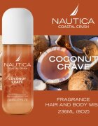 Nautica Coastal Crush Coconut Crave tělový sprej pro ženy 236 ml