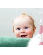 NENO Denti Pink bateriový dětský zubní kartáček 3 m+ 1 ks