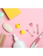 NENO Denti Pink bateriový dětský zubní kartáček 3 m+ 1 ks