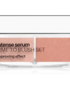 NEO MAKE UP Intense Serum Time To Blush Set pudrová tvářenka odstín 02 Peach 6 g