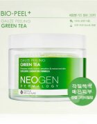 Neogen Dermalogy Bio-Peel+ Gauze Peeling Green Tea peelingové pleťové tamponky pro rozjasnění a hydrataci 1 ks