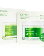 Neogen Dermalogy Bio-Peel+ Gauze Peeling Green Tea peelingové pleťové tamponky pro rozjasnění a hydrataci 8 ks