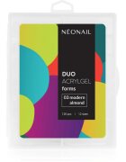 NEONAIL Duo Acrylgel Forms šablony na nehty typ 03 Modern Almond 120 ks