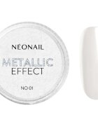NEONAIL Effect Metallic třpytivý prášek na nehty odstín 01 1 g