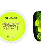 NEONAIL Effect Smoky barevný pudr na nehty odstín No. 02 Yellow 2 g