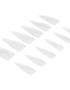NEONAIL Flexi Tips Invisible umělé nehty typ 03 Clear Stiletto 300 ks