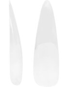 NEONAIL Flexi Tips Invisible umělé nehty typ 03 Clear Stiletto 300 ks