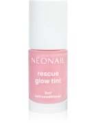 NEONAIL Rescue Glow Tint 3in1 Nail Conditioner pečující lak na nehty odstín Glitter Rose 7.2 ml