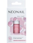 NEONAIL Rescue Glow Tint 3in1 Nail Conditioner pečující lak na nehty odstín Glitter Rose 7.2 ml