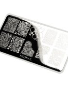 NEONAIL Stamping Plate šablony na nehty typ 01 1 ks