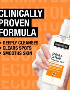 Neutrogena Clear & Defend čisticí gel s 2% kyselinou salicylovou 200 ml