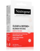Neutrogena Clear & Defend+ náplasti na problematickou pleť pro citlivou pleť 30 ks