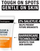 Neutrogena Clear & Defend peeling s kyselinou salicylovou 150 ml