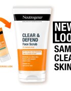 Neutrogena Clear & Defend peeling s kyselinou salicylovou 150 ml