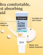 Neutrogena Ultra Sheer Oil Control ultra lehký fluid SPF 50+ 50 ml
