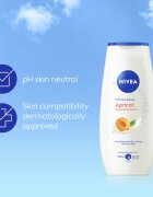 Nivea Apricot & Apricot Seed Oil pečující sprchový gel 250 ml