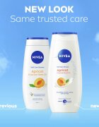 Nivea Apricot & Apricot Seed Oil pečující sprchový gel 500 ml