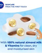 Nivea BABY Soft & Cream dětské jemné vlhčené ubrousky 2x57 ks