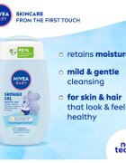 Nivea BABY sprchový gel na tělo a vlasy 200 ml