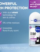 Nivea Black & White Authentic kuličkový antiperspirant 50 ml