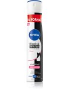 Nivea Black & White Invisible Clear antiperspirant ve spreji pro ženy 200 ml