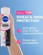 Nivea Black & White Invisible Clear antiperspirant ve spreji výhodné balení