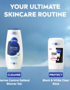 Nivea Black & White Invisible Clear tuhý antiperspirant 50 ml