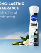 Nivea Black & White Invisible Fresh antiperspirant ve spreji pro ženy 200 ml