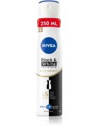 Nivea Black & White Invisible Silky Smooth antiperspirant ve spreji pro ženy 250 ml