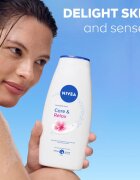 Nivea Care & Relax Sprchový gel a pěna do koupele 750 ml