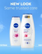 Nivea Care & Relax Sprchový gel a pěna do koupele 750 ml