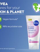 Nivea Caring výživný denní krém pro suchou pleť SPF 15 50 ml