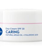 Nivea Caring výživný denní krém pro suchou pleť SPF 30 50 ml