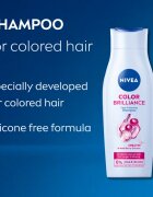 Nivea Color Brilliance pečující šampon pro barvené vlasy 400 ml