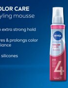 Nivea Color Panthenol & Vitamin B3 pěnové tužidlo 150 ml